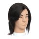 thumbnail image 3 of Cabeza de maniquí masculino para práctica de peluquería, corte de pelo, cabeza de maniquí de peluquero Piel Negra Negra, 3 of 8