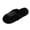 Black, variant on Women's Slipper Memory Foam Cross Band Fuzzy Slippers Open Toe Cozy House Slippers Cozy Plush Bedroom Indoor Outdoor Gifts for Girlfriend