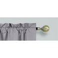 thumbnail image 2 of Innovate Two Tone Faux Silk Window Curtain Rod Pocket Solid Color MICROFIBER R64, 2 of 4