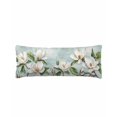 thumbnail image 2 of Botanical Flowers Body Pillow Cover, Pillowcase Protectors with Zipper, Breathable Decorative Throw Pillow Case Cover, Country Magnolia Leaves Branches Pillow Shams for Couch Sofa 20x54Inch, 2 of 8