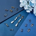 thumbnail image 2 of 304 Stainless Steel Clip-on Earring Findings Golden Earring Clip Backs Clip-on Earring Converter Components for Non Piercing Earrings Jewelry Making, 2 of 4