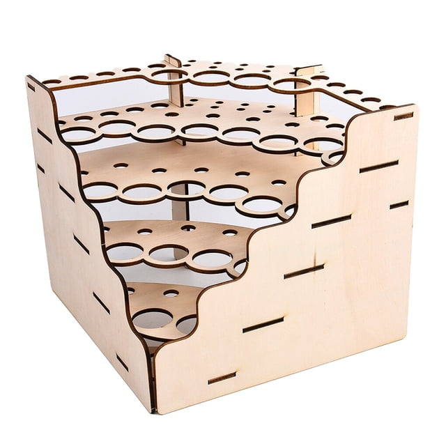 Inteprter Modelo organizador de almacenamiento de pintura, soporte de pigmento, práctico estante de tienda Simple, estantes de sujeción para Almacenamiento y organización del hogar