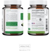 Healths Harmony Olive Leaf Extract Capsules with 20% Oleuropein, Antioxidants Supplement, 120 Count