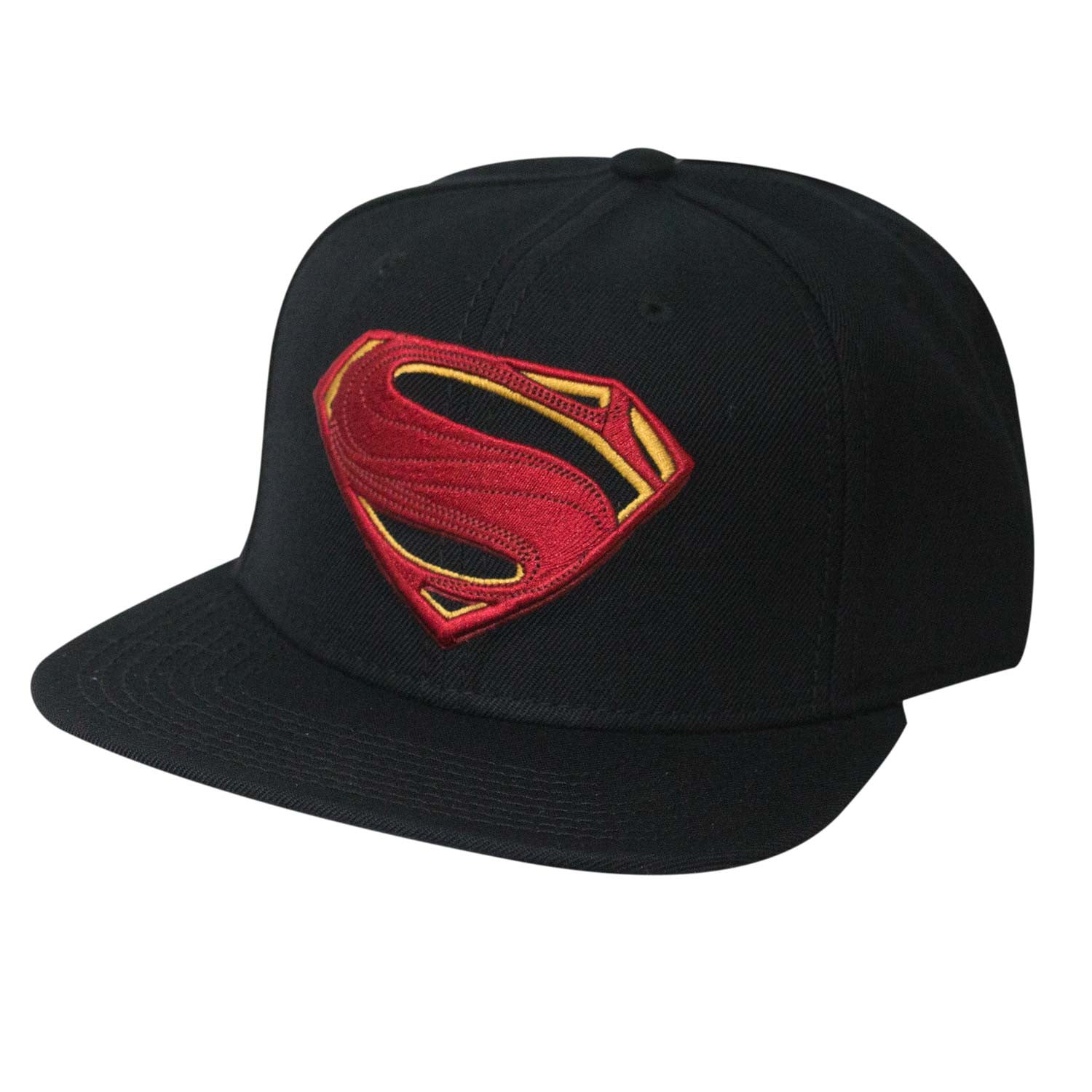 Officially Licensed Superman Shield Embroidered Adjustable Size Snapback Cap Officially Licensed Superman Shield Embroidered Adjustable Size Snapback Cap