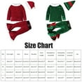 thumbnail image 2 of Ropa De Navidad Para Niños, Traje De Papá Noel De Navidad De Terciopelo Con Parte Inferior De Campana De Manga Larga, Conjunto De Trajes De 4 Uds Para Bebé De 2 A 5 Años, Regalo Yuarrent HA046754-05, 2 of 6