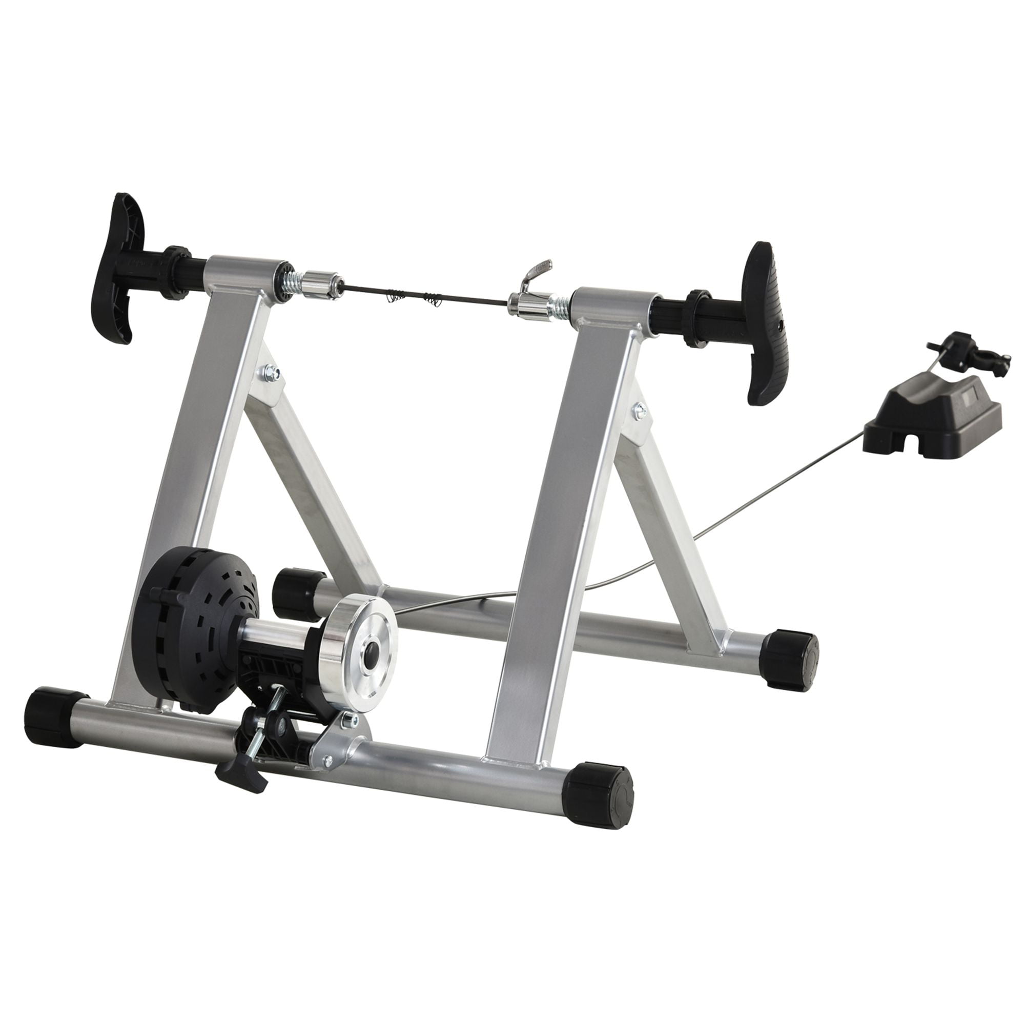 Magnetic Bike Bicycle Trainer Indoor Stationary Exercise Stand Steel Frame Re 