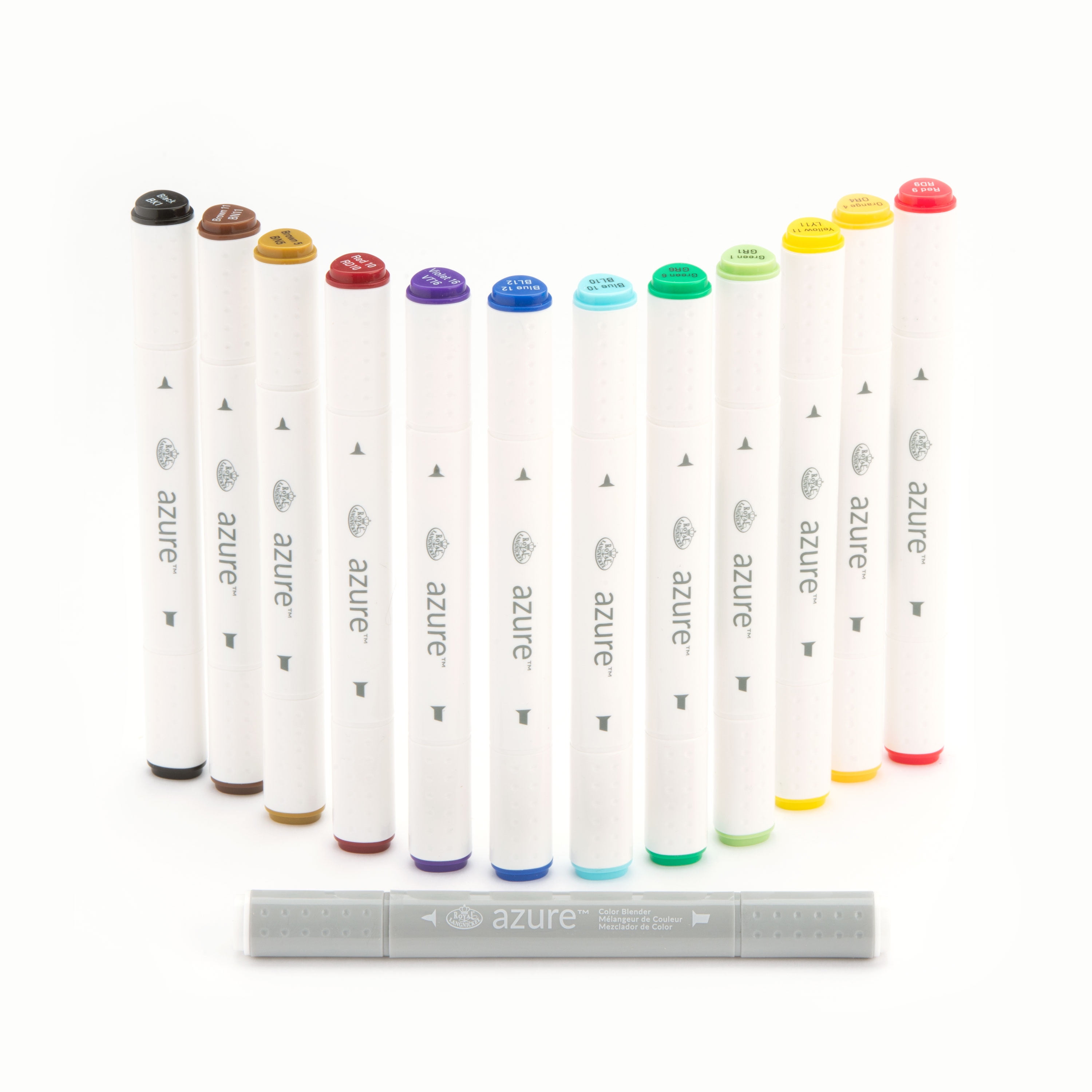 Azure Royal And Lang Nickel 13 Piece Dual Tip Alcohol Based Artist  Azure Royal And Lang Nickel 13 Piece Dual Tip Alcohol Based Artist