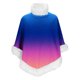 thumbnail image 5 of Chales de mujer con cuello grueso estampado, ropa cálida para el hogar, chal sin mangas con pelusa, tops de poliéster para mujer, 5 of 5