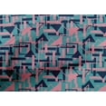 thumbnail image 4 of oneOone Cotton Poplin Fabric Square & Triangle Geometric Print Sewing Fabric BTY 42 Inch Wide, 4 of 4