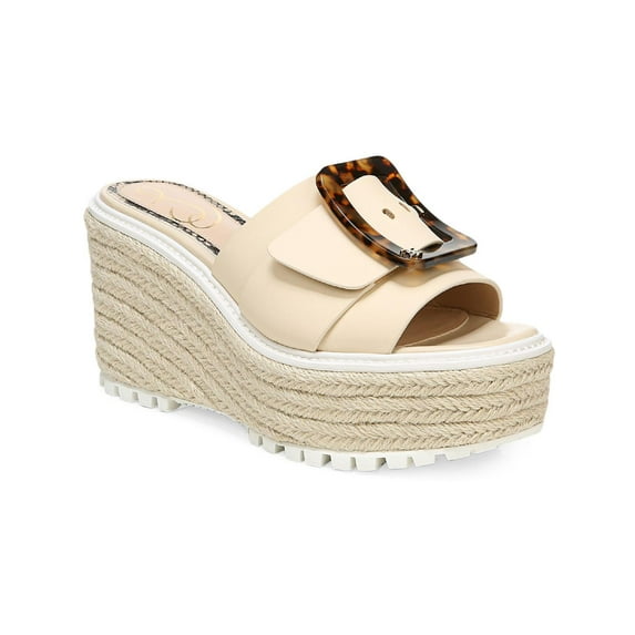Sam Edelman Womens Livi Leather Flatform Platform Sandals