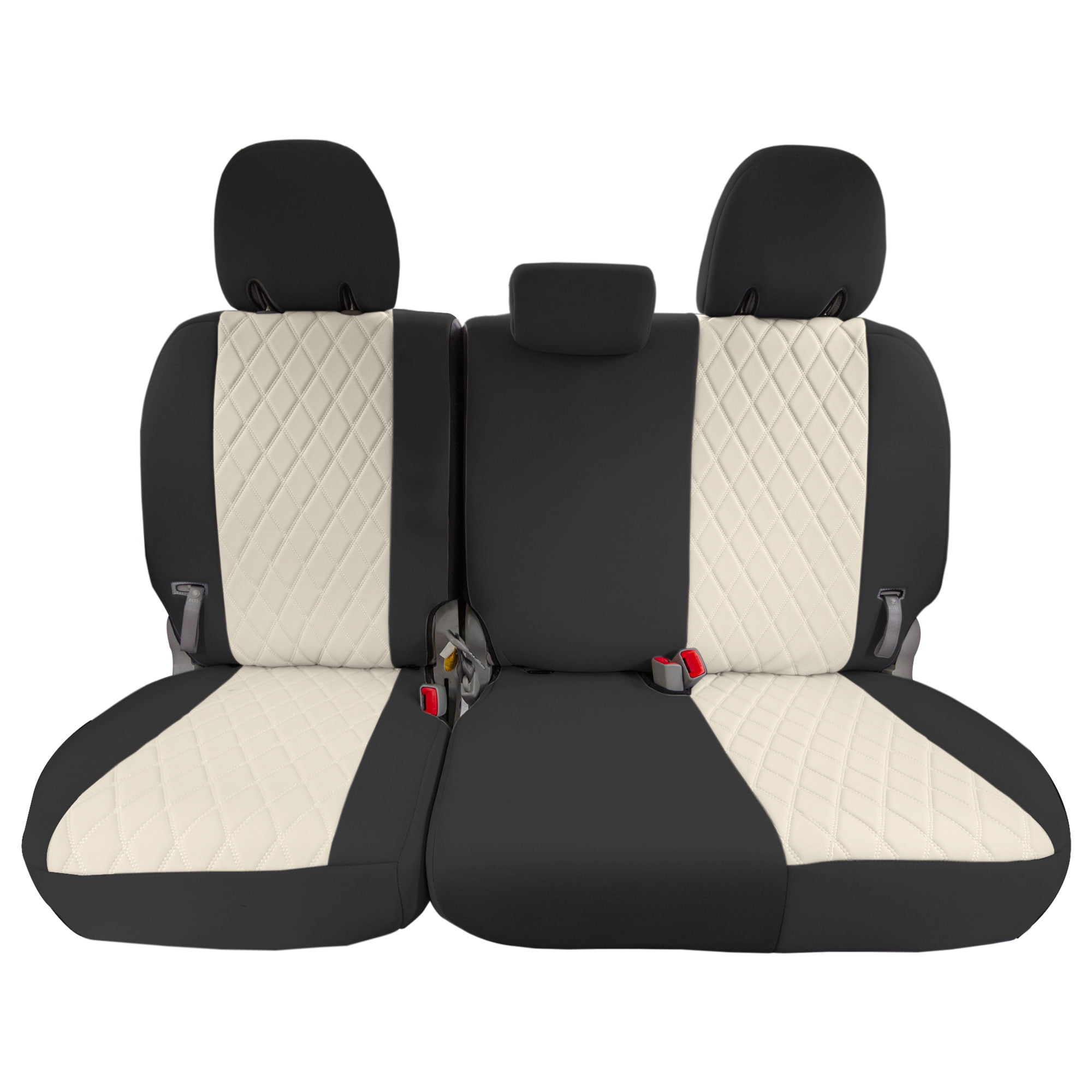 BREMER SITZBEZÜGE Car Seat Covers Compatible with VW Taigo Driver &  Passenger Set from 2021 / Car Seat Covers Set Car Seat Covers Pack of 2 in