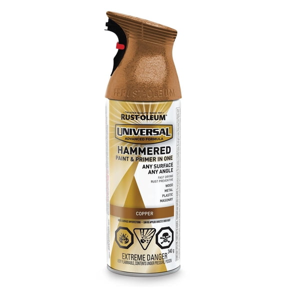 Rust-Oleum® Universal All Surface Aerosol Spray Paint & Primer, Metallic, 312-g
