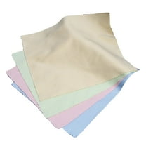 24-Pack Jewelry Cleaning Cloths - Silver/Gold Polishing, Microfiber, 4 Colors