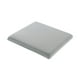 thumbnail image 4 of Cojín cuadrado para silla con base antideslizante para meditación en interiores y salas de estar. Gris claro, 4 of 9