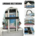 thumbnail image 3 of FORMRS Mini Backpack Purse for Women Travel Daypack Casual Shoulder Bag, Seaside Door, 3 of 7