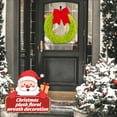thumbnail image 4 of KUNPENG Christmas Wreath for Store 15.75" Xmas Wreath for Front Door Outdoor Indoor Retail Holiday Decorations, 4 of 7