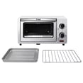 thumbnail image 3 of Horno Tostador Mini 4 Rebanadas Acero Inoxidable Tefal OF500EMX, 3 of 4
