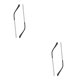 thumbnail image 1 of Sonducket 2 piezas de repuesto para templo, repuesto para templo, comodidad para mujeres Type3, 1 of 1