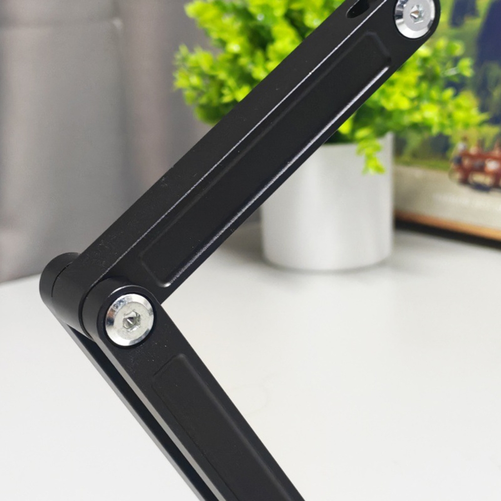 360 Degree Rotating Metal Phone Stand For Desk Magnetic Hollow Design Bracket