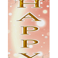 thumbnail image 4 of Sparkling Glittery Happy Banner with Dripping Effect Party Background Decor for Birthday Celebrations Photo Props Party Supplies Decorations, 4 of 8