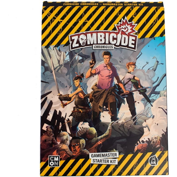 Zombicide Chronicles The Roleplaying Game GameMaster Starter Kit | Strategy Game | Cooperative Game for Adults and Teens | Ages 14+ | 2+ Players | Avg. Playtime 30-45 Minutes | Made by CMON (RPZ002)
