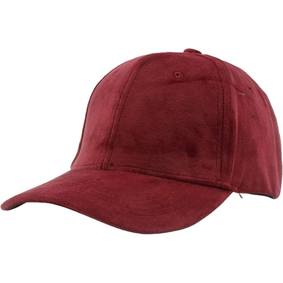 CoCopeaunts Women's Baseball Cap Winter Fall Classic Style Velvet Cap Warm Soft Fashionable Adjustable Sports Hat for Women