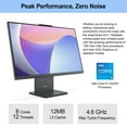 thumbnail image 2 of Lenovo IdeaCentre All-in-One, 27" FHD Touchscreen 100Hz, Intel Core i5-13420H, 16GB DDR5 RAM, 512GB SSD, HDMI, Wireless KB & Mouse, Wi-Fi 6, Windows 11 Home, 2 of 6