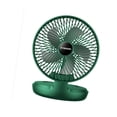 thumbnail image 1 of Ventilador de Escritorio Gloria Plegable Personal Portátil 3 Velocidades Ajustable Recargable por USB Verde, 1 of 9