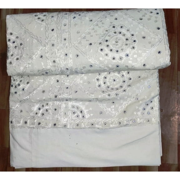 ShreeBedding Decor Art Deco Amber Fort Palace Cotton With Silk Bedspreads, Full/Queen