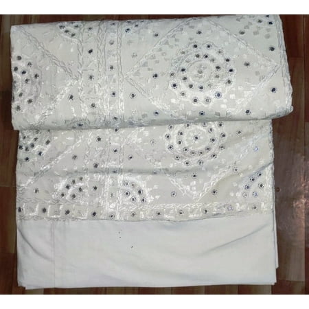 ShreeBedding Decor Art Deco Amber Fort Palace Cotton With Silk Bedspreads, Full/Queen