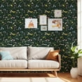 thumbnail image 5 of Caltero Floral Peel and Stick Wallpaper, Daisy Vintage Floral Wallpaper Boho Floral Contact Paper Leaf Wallpaper Self Adhesive Removable Wallpaper, 17.7" x 590", 5 of 9