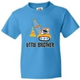 thumbnail image 3 of Inktastic Little Brother Construction Truck Boys Youth T-Shirt, 3 of 5