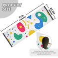 thumbnail image 5 of Yayeee Runner Rug for Bedroom 2'x6' Machine Washable Hallway Non Slip Mat, Colorful Round, 5 of 8