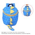 thumbnail image 4 of Correa De Mochila Para Niños Pequeños, Mochila Con Correa Para Bebés Alivia La Presión De La Espalda De Los Niños Tela Impermeable De Alta Capacidad Material De Poliéster Con Anggrek Azul claro, 4 of 8