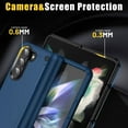 thumbnail image 4 of TUFF Drop Proof Hybrid Armor Case with Hinge Protection for Samsung Galaxy Z Fold 6 - Black, 4 of 5