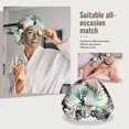thumbnail image 7 of Tropical Summer Palm Silk Bonnet for Sleeping Women Men, Adjustable Elastic Satin Bonnet Bonnet for Sleeping, Soft Similar Silk Curly Cuteness Hair Bonnet for Sleeping, 7 of 7