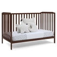 thumbnail image 6 of Delta Children Emmie 4-in-1 Convertible Crib - Converts from Baby Crib to Toddler Bed, Daybed and Sofa Bed, Fits Standard Full-Size Crib Mattress, Espresso, 6 of 8
