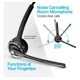 thumbnail image 5 of Naztech N980 Wireless Headset With Charging Base | Black Color Negro, 5 of 8