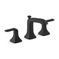 thumbnail image 5 of KOHLER Rubicon 8 in. Widespread 2-Handle Bathroom Faucet in Matte Black (Valve Included), 5 of 10