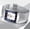 Silver blue, variant on Watches Square Analog Quartz Stainless Steel Watches for Men Mesh Strap Waterproof Business Military Sport Wrist Watch with Date