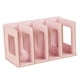 thumbnail image 2 of Estantería de madera para escritorio, organizador de archivos multifuncional para oficina, dormitorio Rosa, 2 of 9