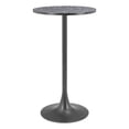 thumbnail image 1 of Pemberly Row Modern / Contemporary Metal Bar Table Black & Bronze, 1 of 4
