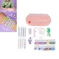 thumbnail image 4 of Pulsera De Diamantes De Puntos, Desarrollo De Habilidades Duraderas, Pulsera De Bordado De Diamantes Coloridos, Decoración Ajustable Para Proyectos Escolares Juveniles, 4 of 8