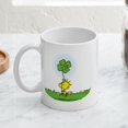 thumbnail image 3 of CafePress - Woodstock Shamrock Mug - 11 oz Ceramic Mug - Novelty Coffee Tea Cup, 3 of 3