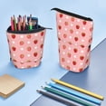 thumbnail image 4 of Kdxio Telescopic Pencil Bag Pen Holder Stationery Case,Stand-up Retractable Transformer Bag Organizer for Christmas Holiday(Strawberries), 4 of 6