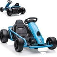 thumbnail image 4 of Historyli Kart para adolescentes,batería grande de 24 V y 9 Ah,motores duales de 300 W extra potentes,derrape rápido de 13 km/h con música y bocina,carga máxima de 79 kg, 4 of 7