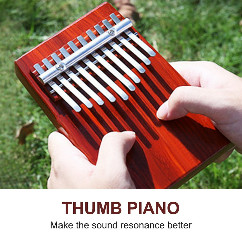YLSHRF African Thumb Piano, Finger Thumb Piano,8 Key African Finger