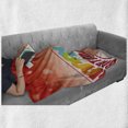 thumbnail image 6 of 15th Birthday Soft Flannel Fleece Throw Blanket, Happy Fifteenth Birthday Concept with Greetings Rays Colorful Retro Style, Cozy Plush for Indoor and Outdoor Use, 50" x 70", Multicolor, by Ambesonne, 6 of 6