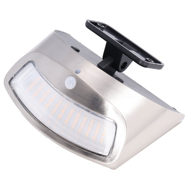 Luz de jardín, lámpara de pared solar Lámpara de pared súper solar Luz solar al aire libre diseñada por expertos Jadeshay A