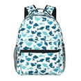 thumbnail image 1 of Easygdp Cute Shark Mochila Ergonómica Versátil para Laptop - Múltiples Bolsillos, Correas Ajustables, Unisex para Escuela, Viajes y Actividades al Aire Libre-One Size, 1 of 5